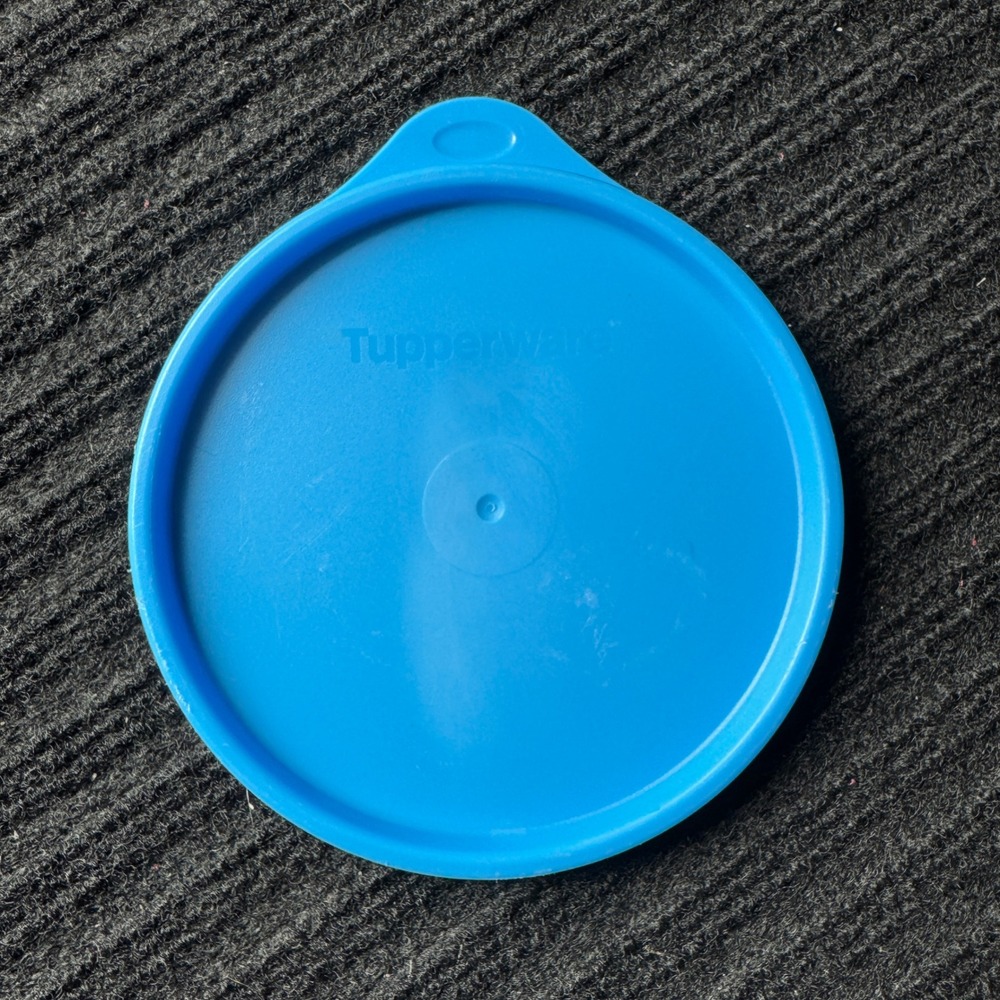 Tupperware Blue Round Replacement Lid Seal 6957B 5.25 Inch